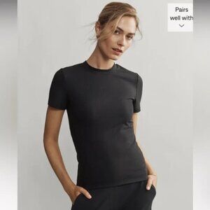 Rhone NWT Modern Ribbed Tee XS black